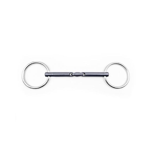 Fager Madeleine Titanium Bradoon Double Jointed Loose Ring