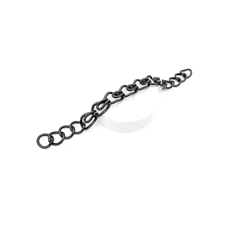 Fager Non-Swivel Curb Chain Black