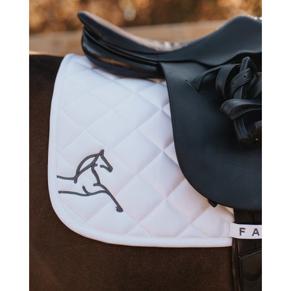 Fager Jump Saddle Pad 2 White