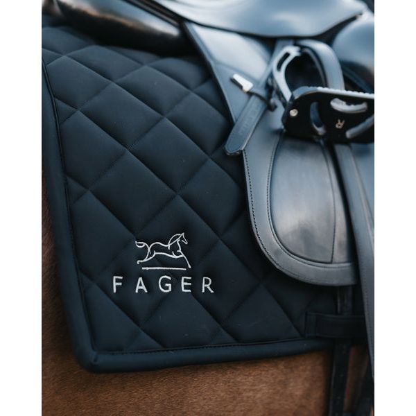 Fager Dressage Saddle Pad 1 Black