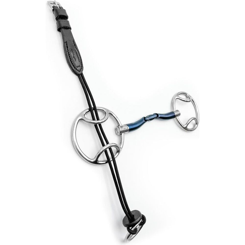 Fager Loose Gag Cheeks with Neckpiece - Black