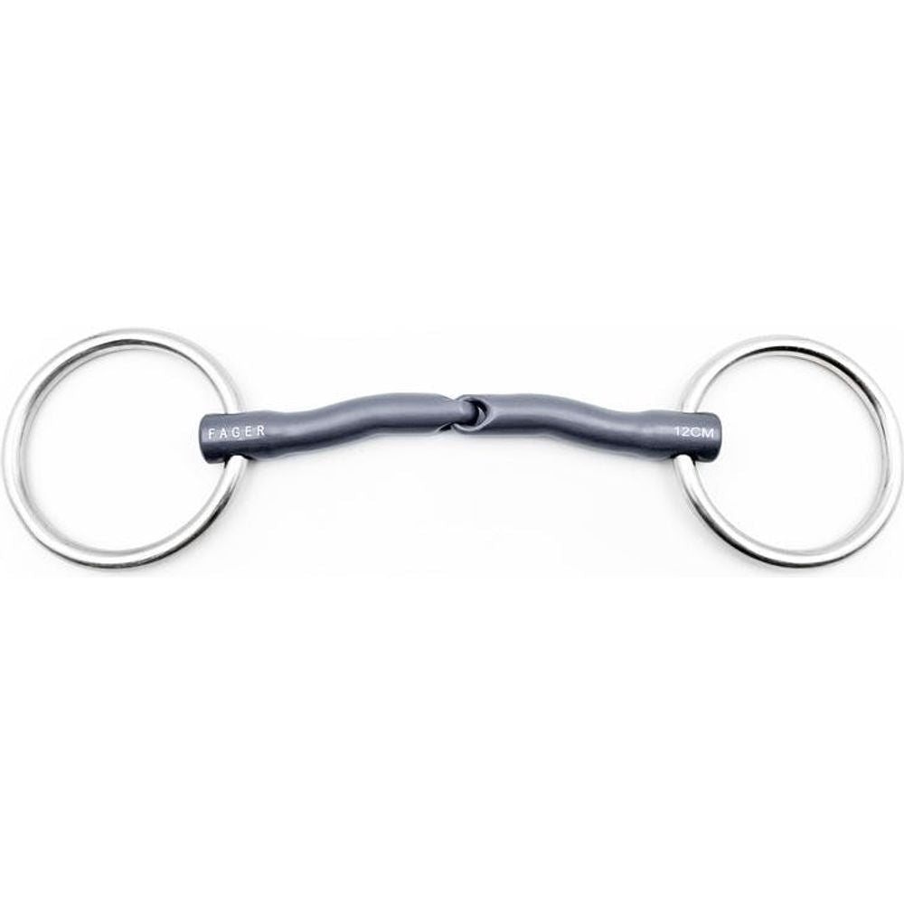 Fager Jasmine Titanium Bradoon Loose Ring