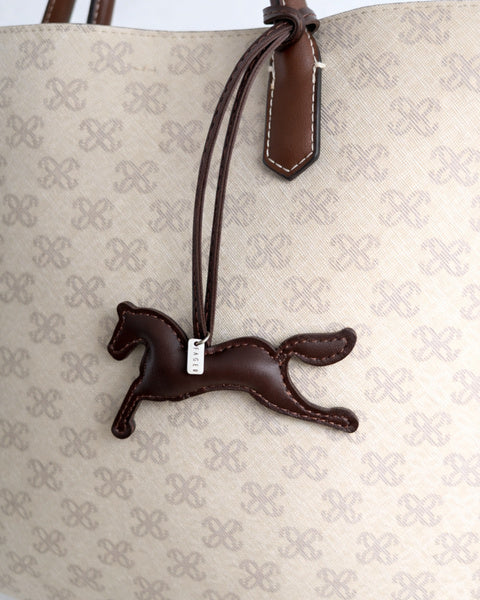 Fager Bag Charm Brown
