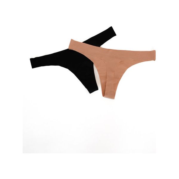 Fager Seamless Comfort Thong Beige