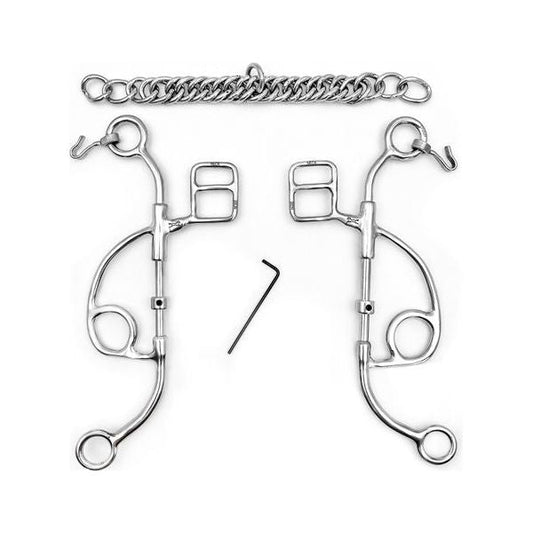 Fager Otto Hackamore Combination Bit Long Shank