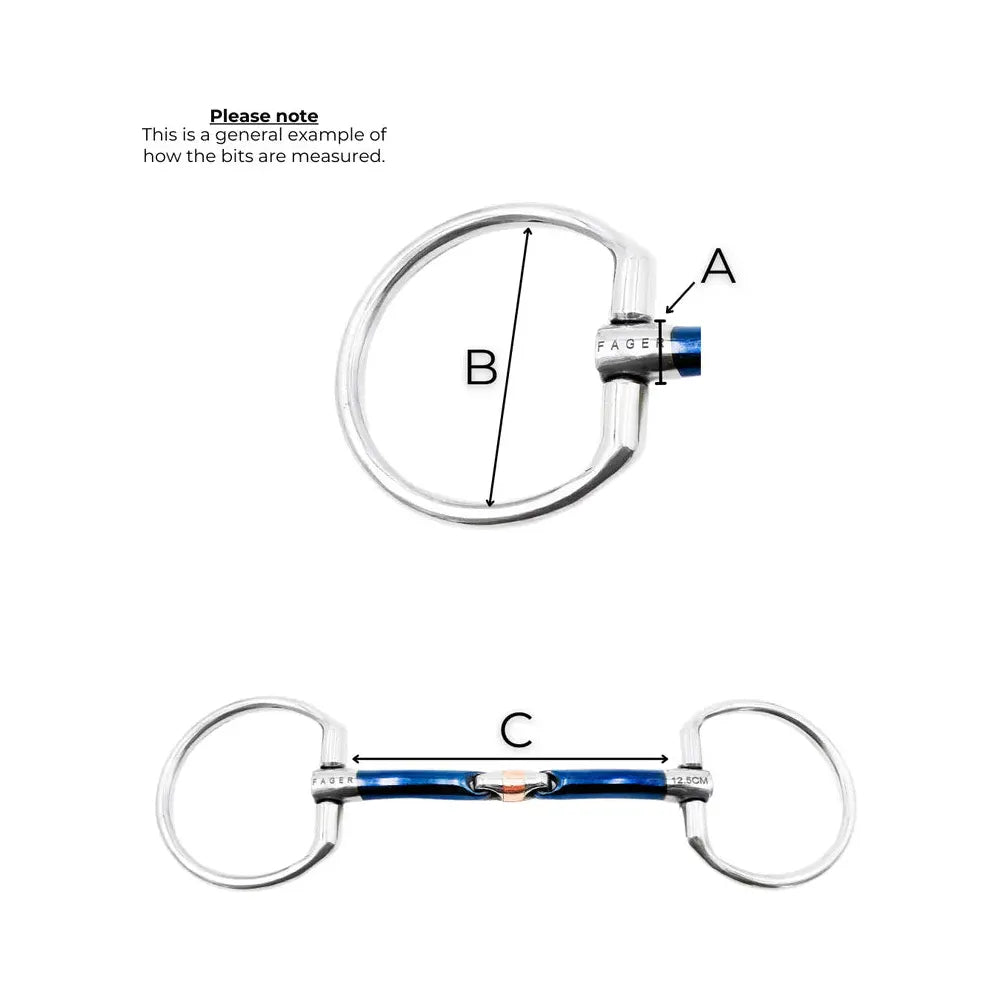 Fager Nikita Titanium Barrel Fixed Rings