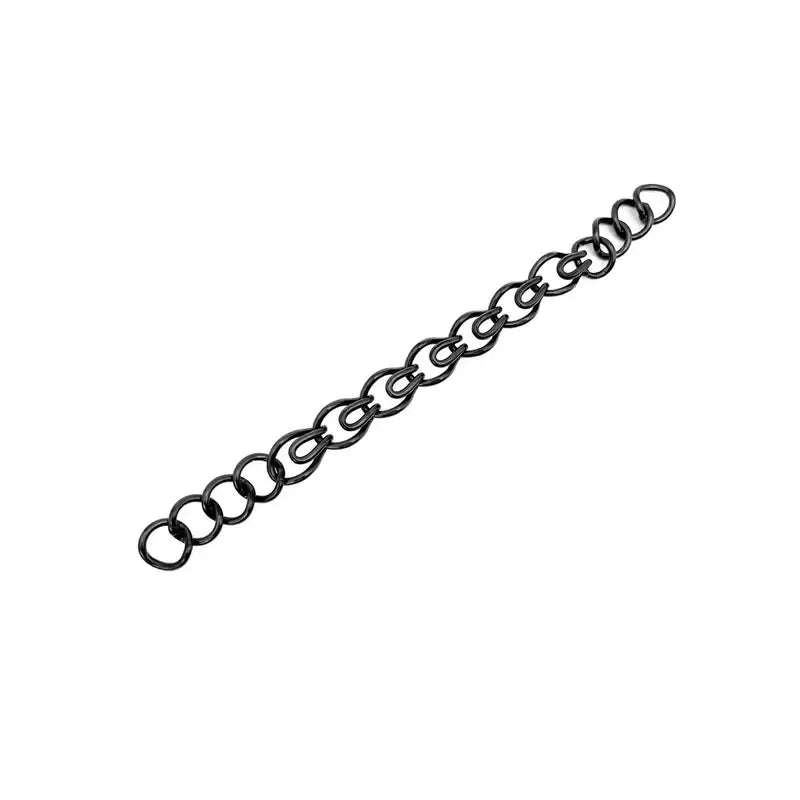 Fager Non-Swivel Curb Chain Black