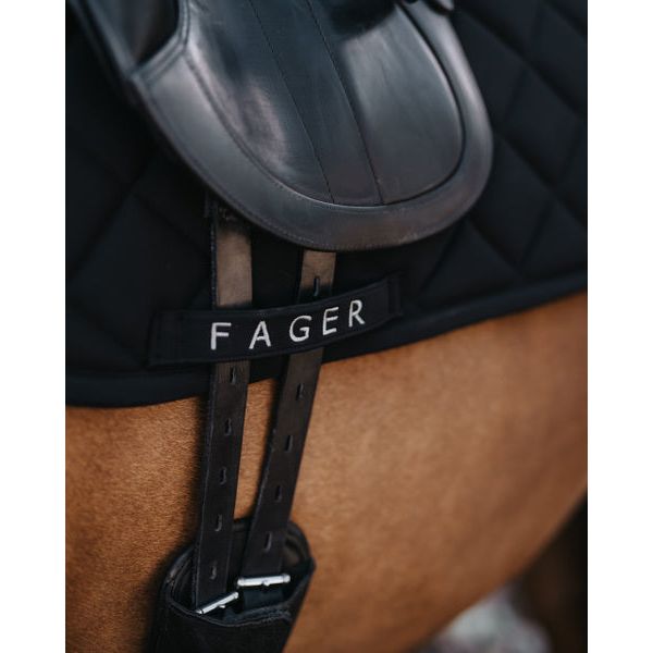 Fager Dressage Saddle Pad 1 Black