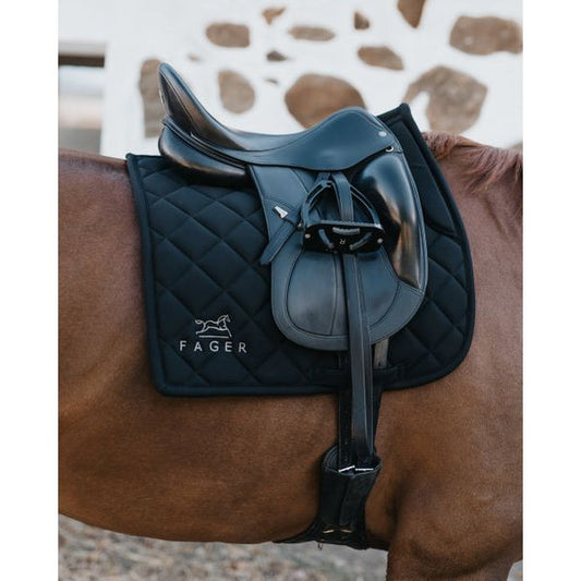 Fager Dressage Saddle Pad 1 Black