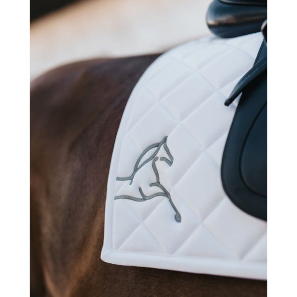 Fager Dressage Saddle Pad 2 White