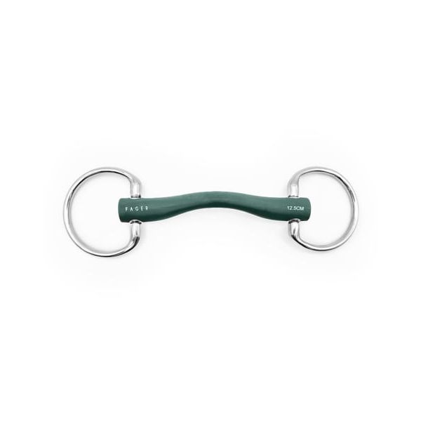 Fager Andrea Soft Rubber Bit Fixed Ring