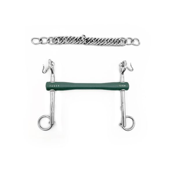 Fager Nicole Soft Rubber Bit Weymouth