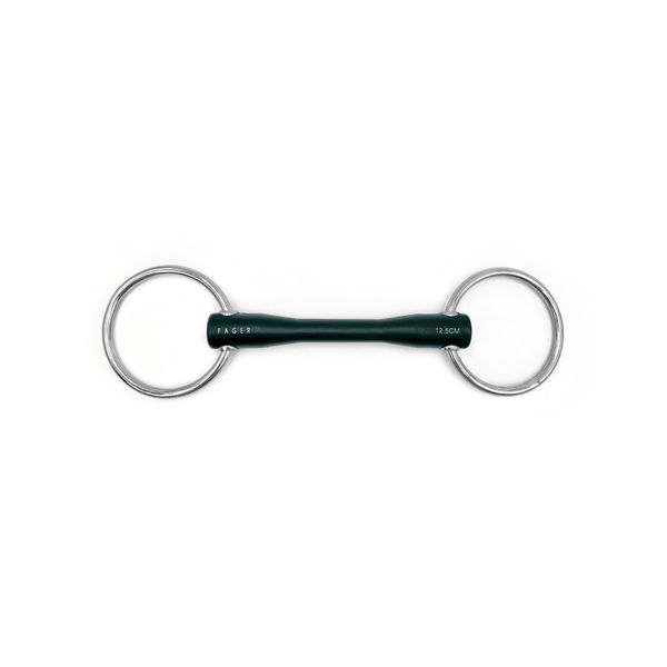 Fager Nicole Hard Rubber Bit Loose Ring