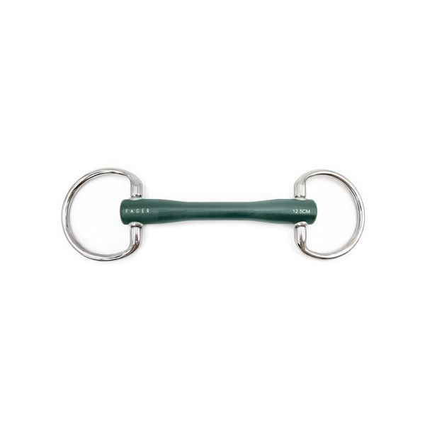 Fager Nicole Soft Rubber Bit Fixed Ring
