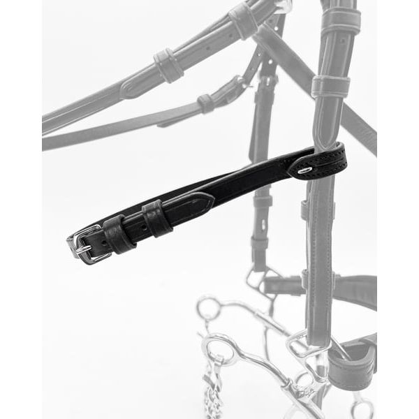Fager Cheekpiece Hackamore - Black
