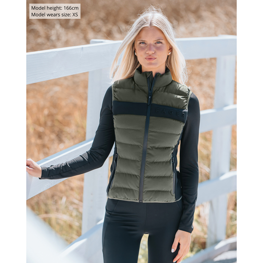 Fager Alexa Hybrid Vest Olive