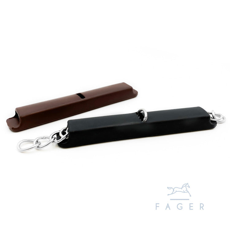 Fager Curb Chain Guard Brown