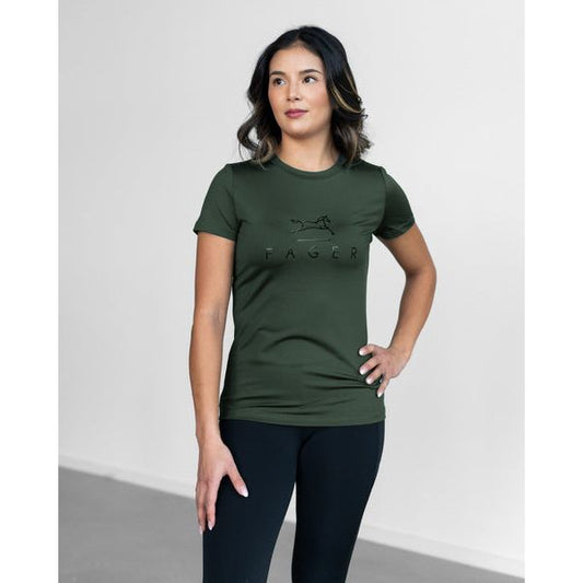 Fager Fia Short Sleeve T-Shirt Dark Green