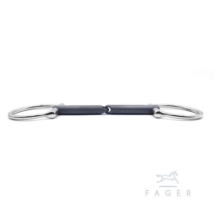 Fager Madeleine Titanium Bradoon Single Jointed Fixed Ring