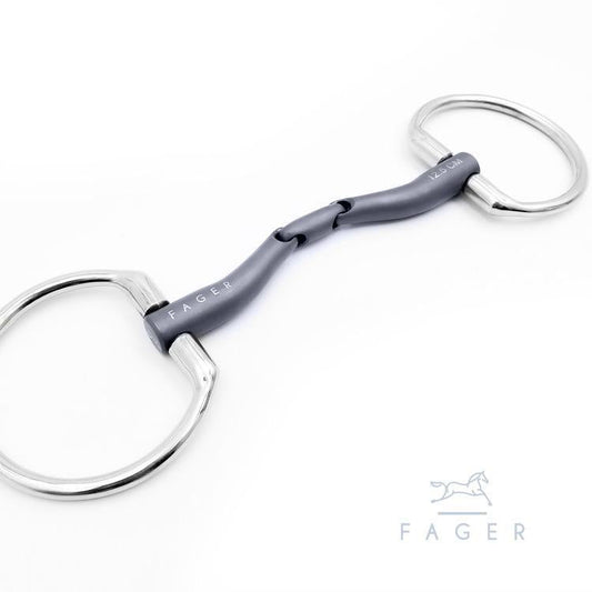 Fager Maria Titanium Double Jointed Fixed Ring