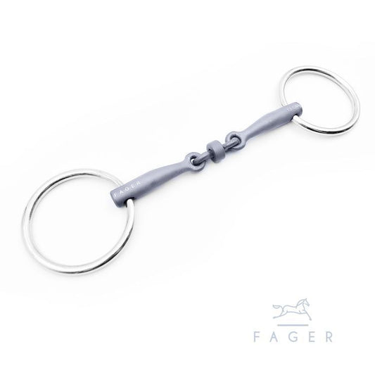 Fager Alice Titanium Bradoon Loose Ring