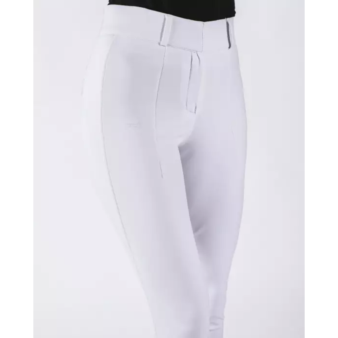 Fager Olivia Competition Breeches White Full Grip