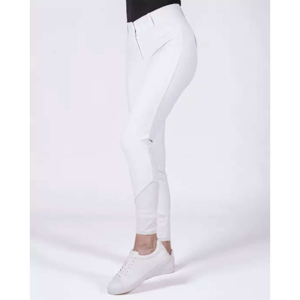 Fager Olivia Competition Breeches White Full Grip