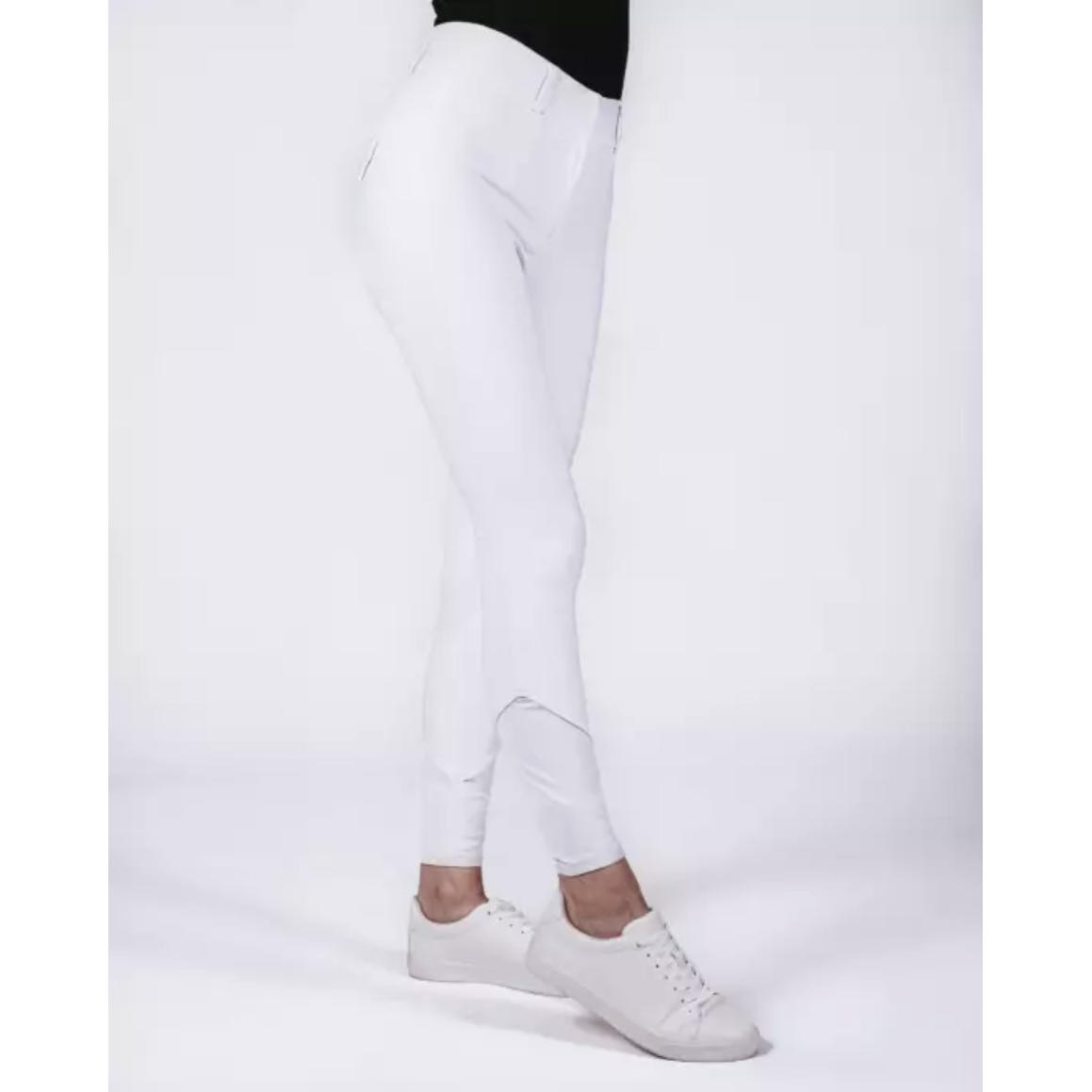 Fager Olivia Competition Breeches White Full Grip