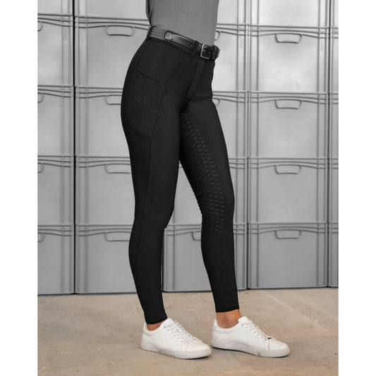 Fager Elsa Winter Breeches Black Full Grip