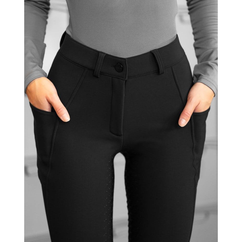 Fager Elsa Winter Breeches Black Full Grip