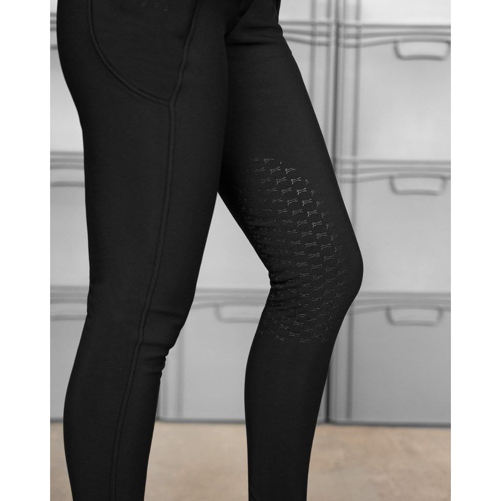 Fager Elsa Winter Breeches Black Full Grip