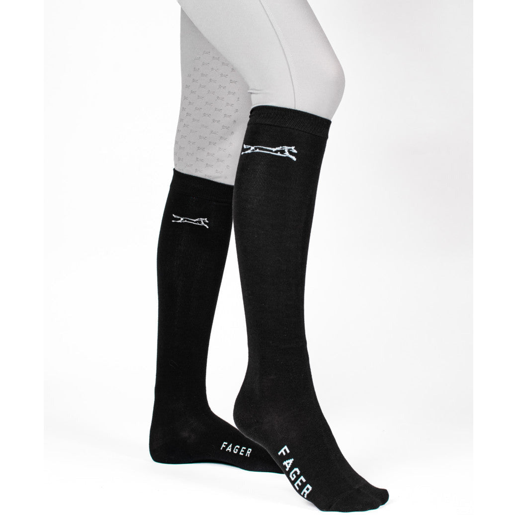 Fager Robin Riding Socks Black