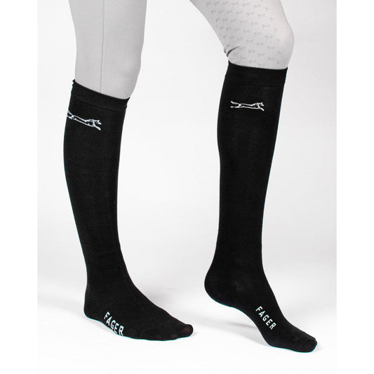 Fager Robin Riding Socks Black